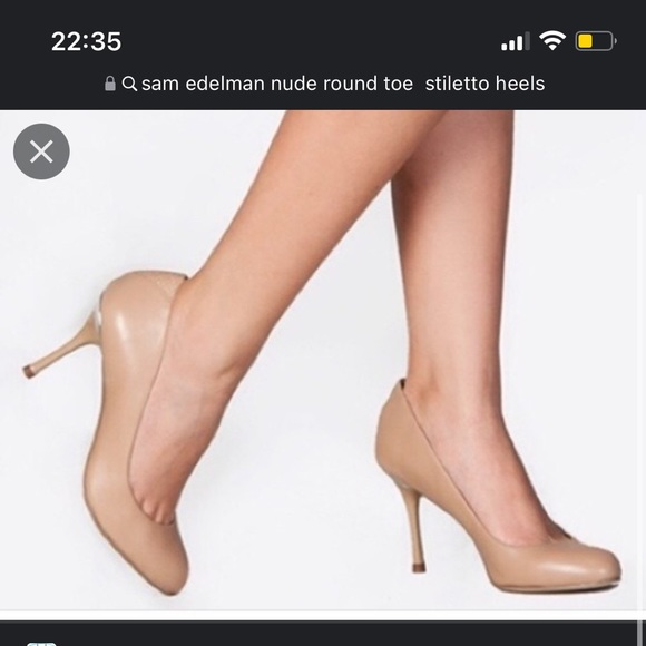 Sam Edelman Camdyn Nude Stiletto Heel - Picture 3 of 12